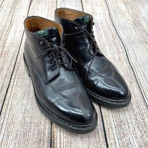 Terra Plana by Charles Bergmans Men's Size 8.5 Leather Split‎ Toe Ankle Boots